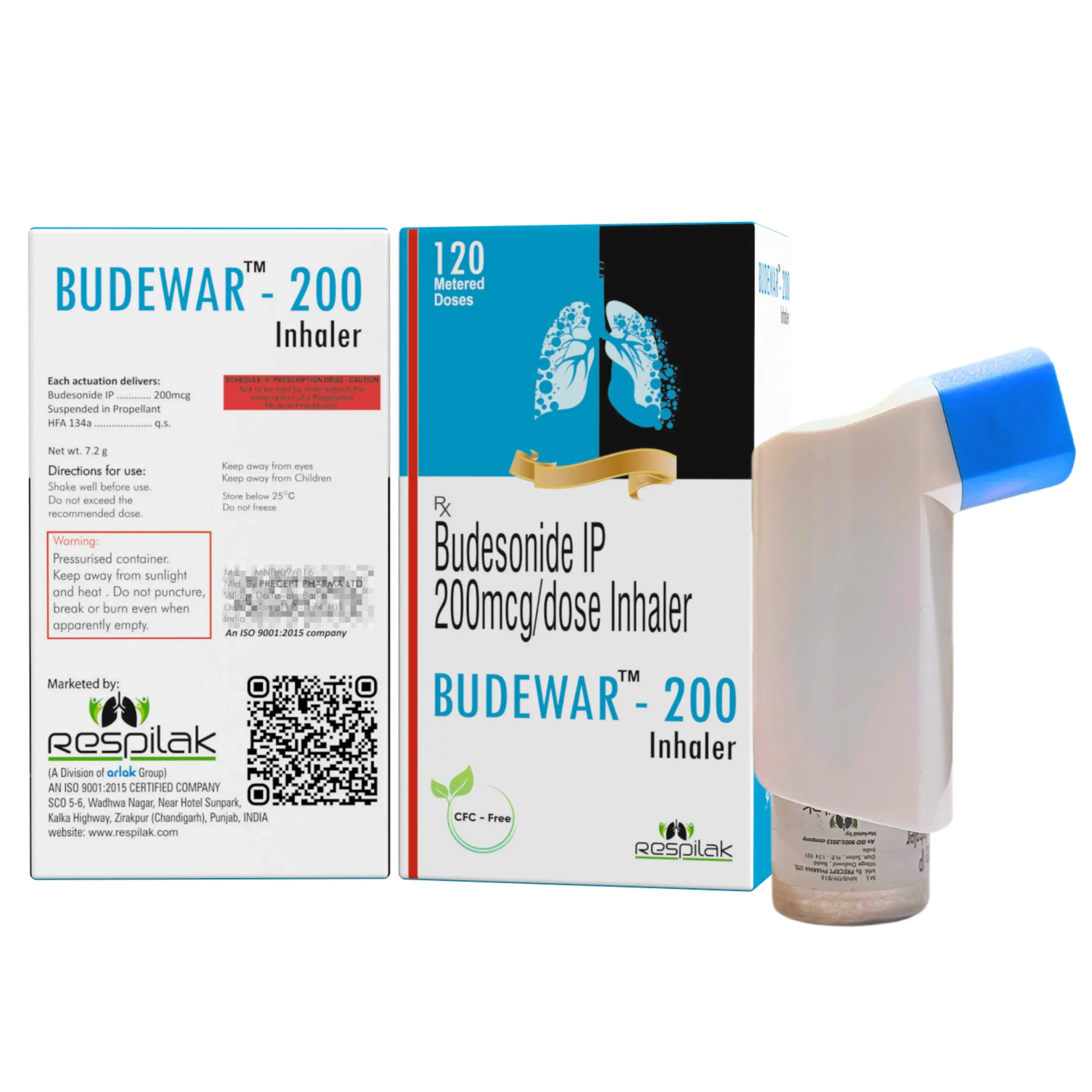 Budesonide Inhaler Manufacturer, Supplier, Franchise in India