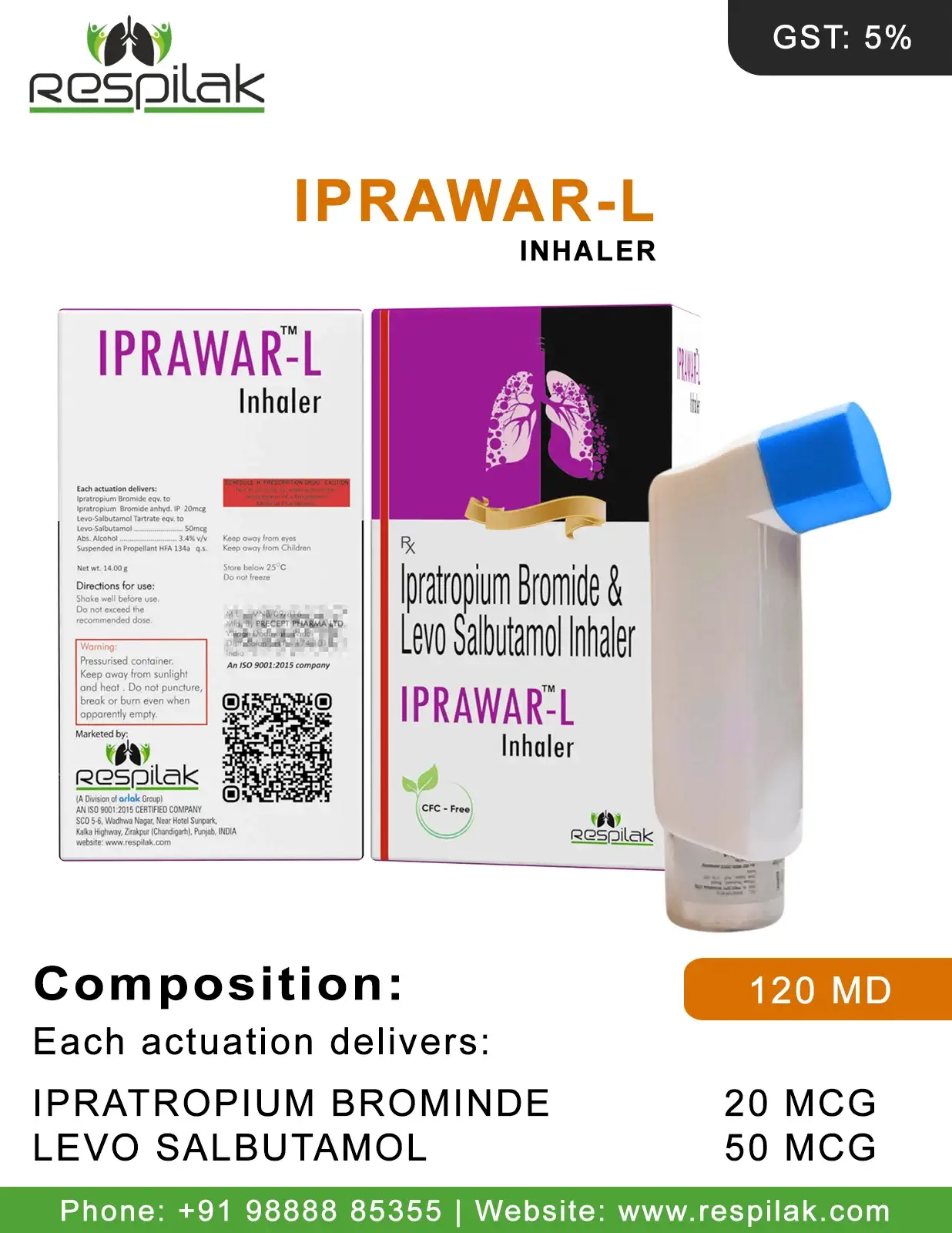 Iprawar L Inhaler