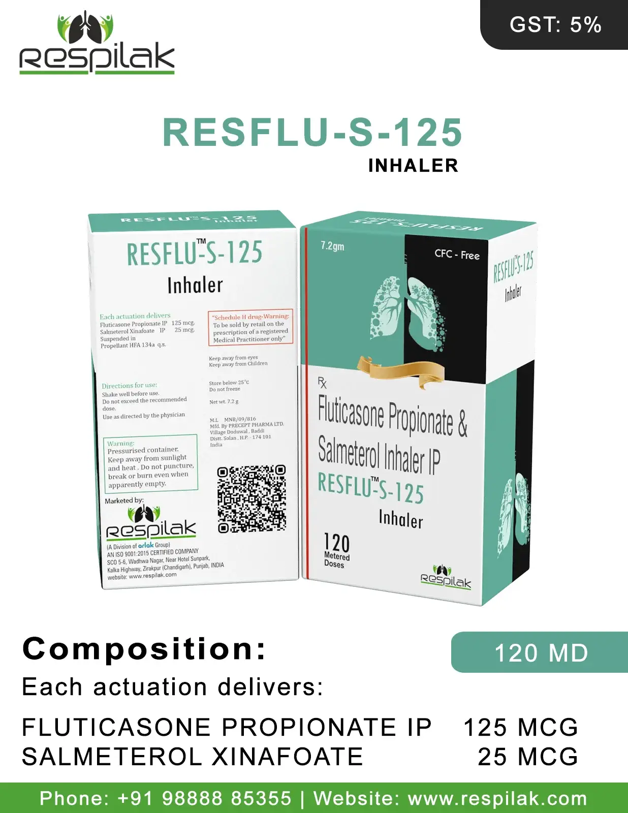 Resflu S 125 Inhaler