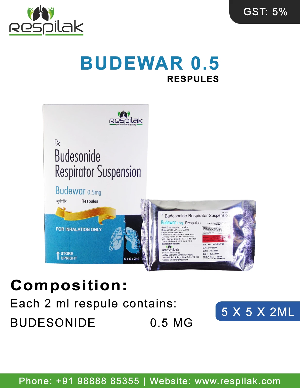 Budewar 0.5 mg