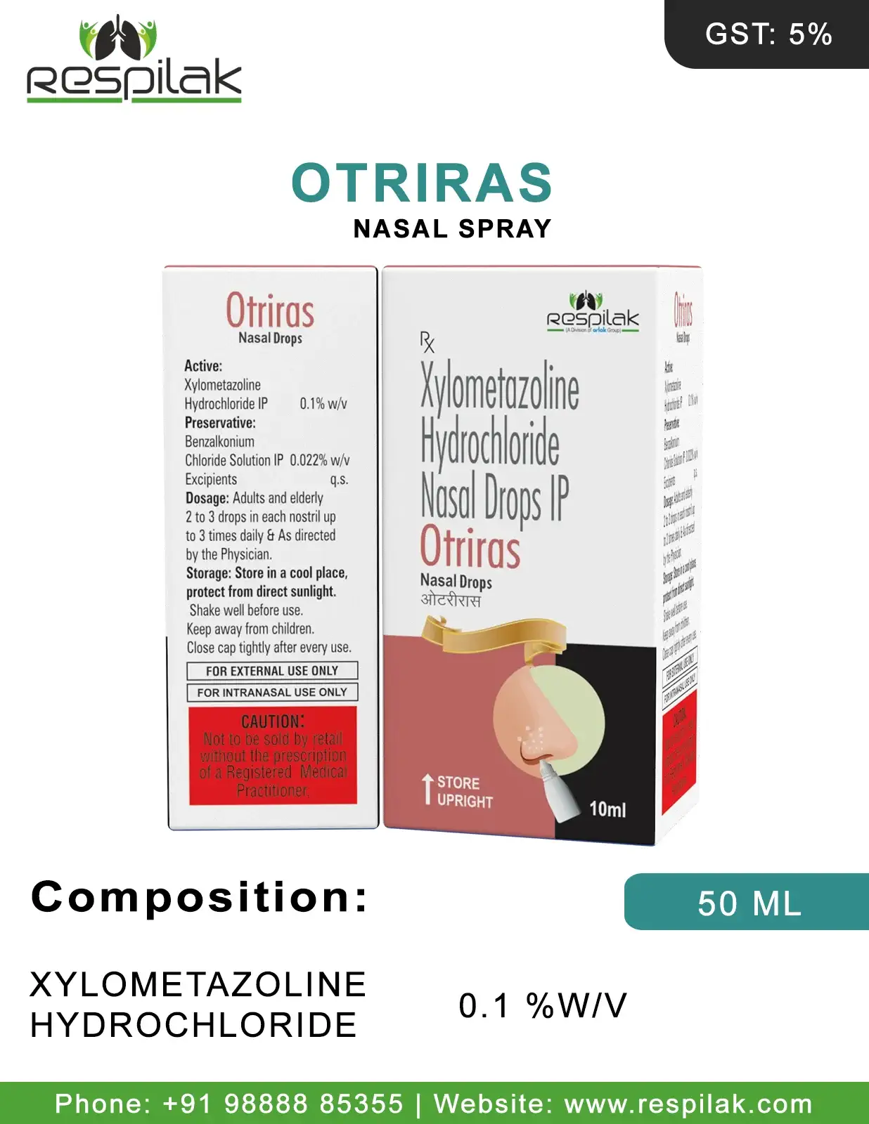 Otriras Nasal Spray