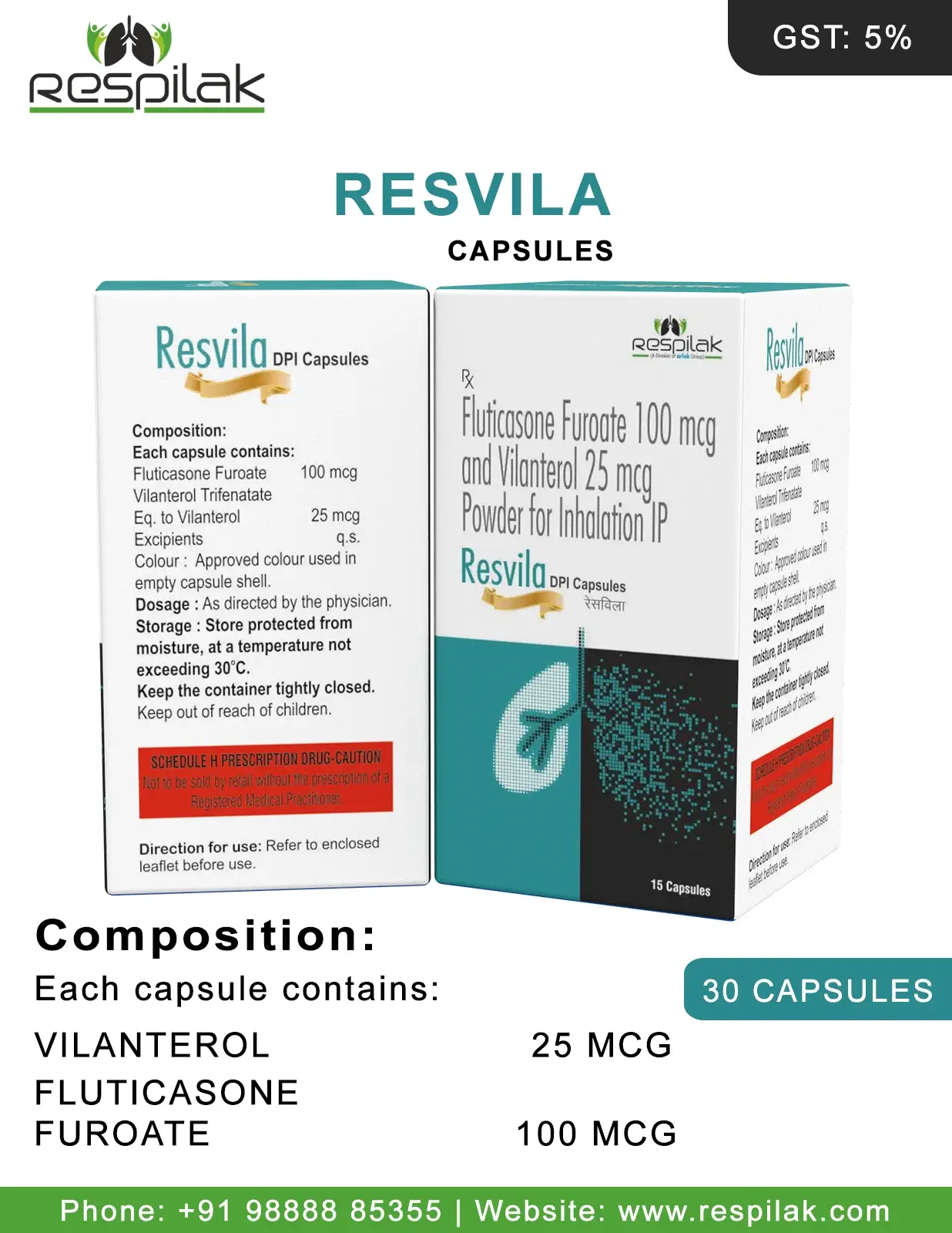 Resvila DPI Capsules
