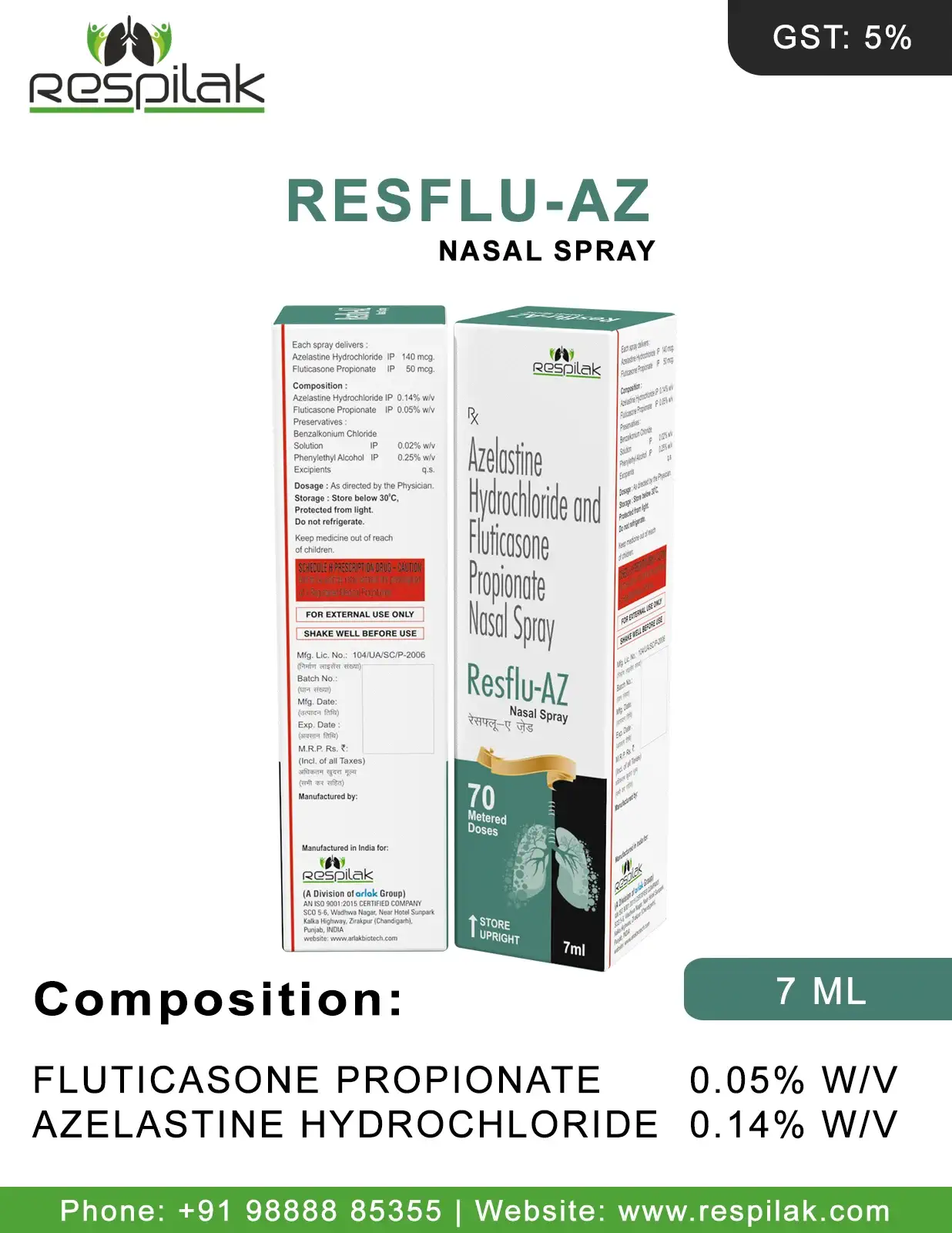 Resflu AZ Nasal Spray
