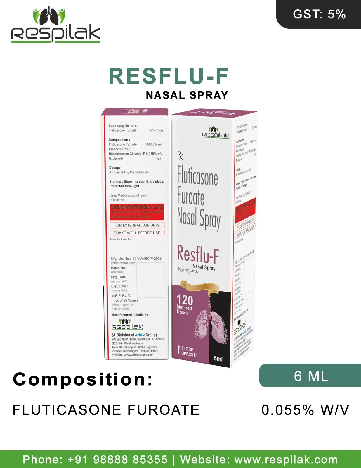 Resflu F Nasal Spray