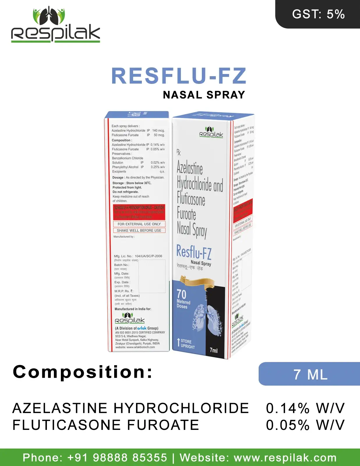Resflu FZ Nasal Spray