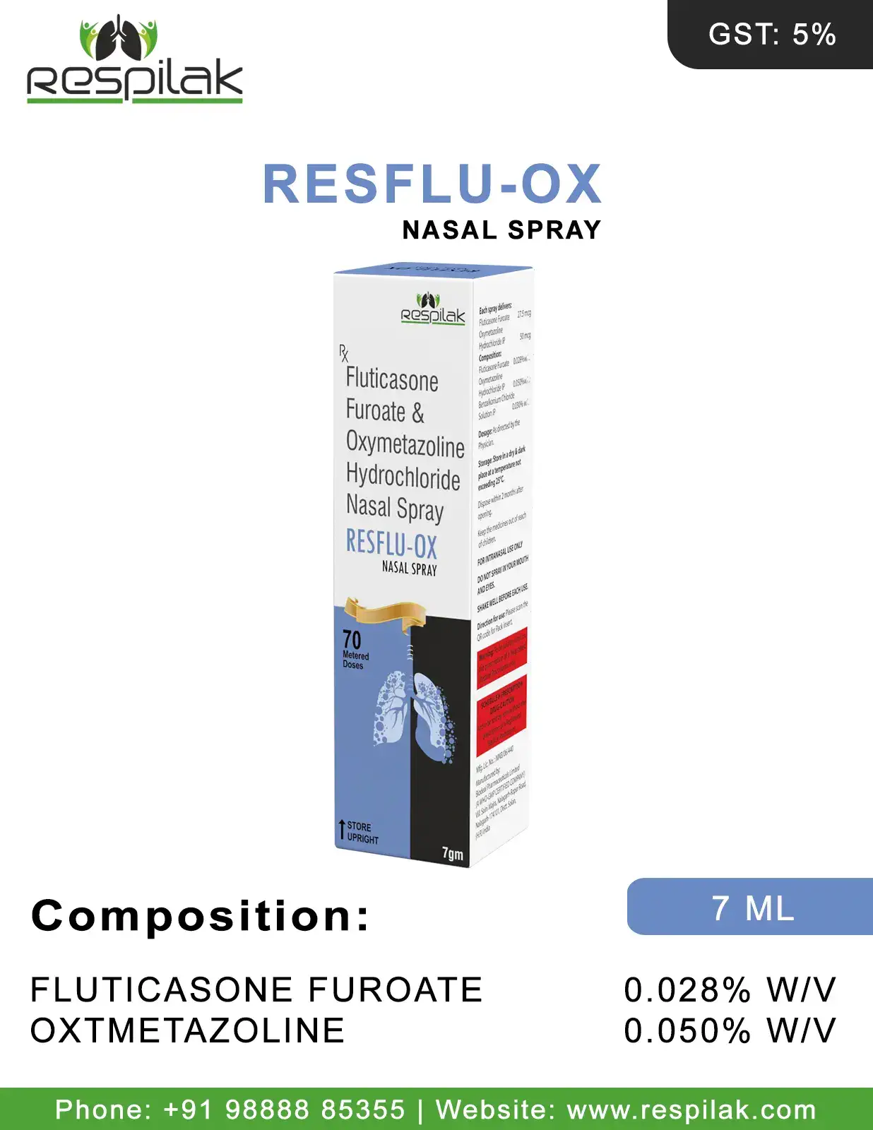 Resflu OX Nasal Spray