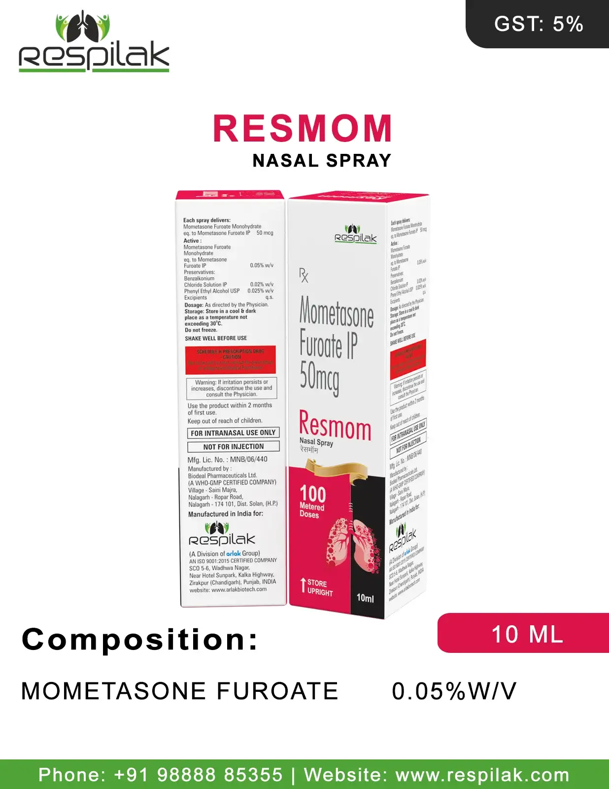Resmom Nasal Spray