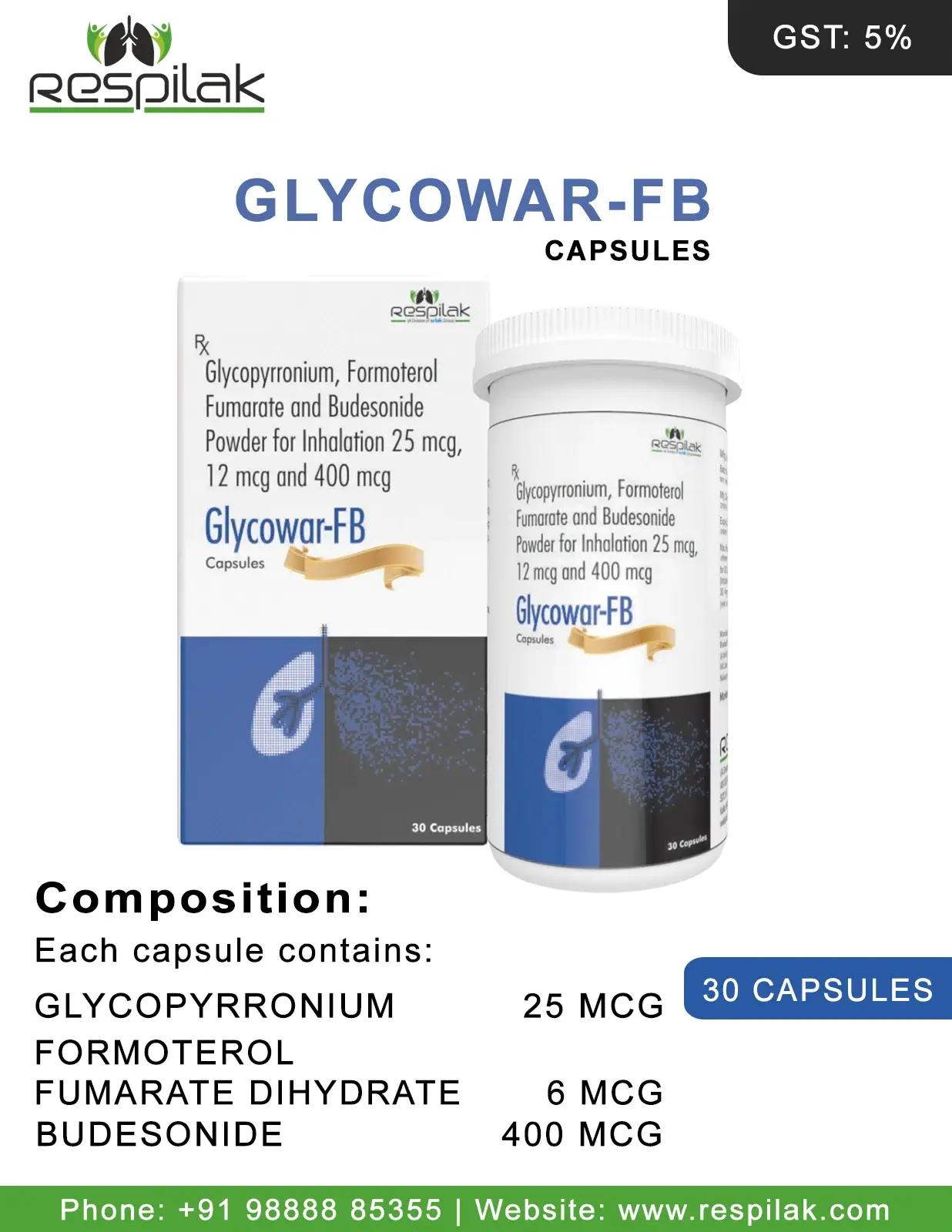 GLYCOWAR FB CAPSULES