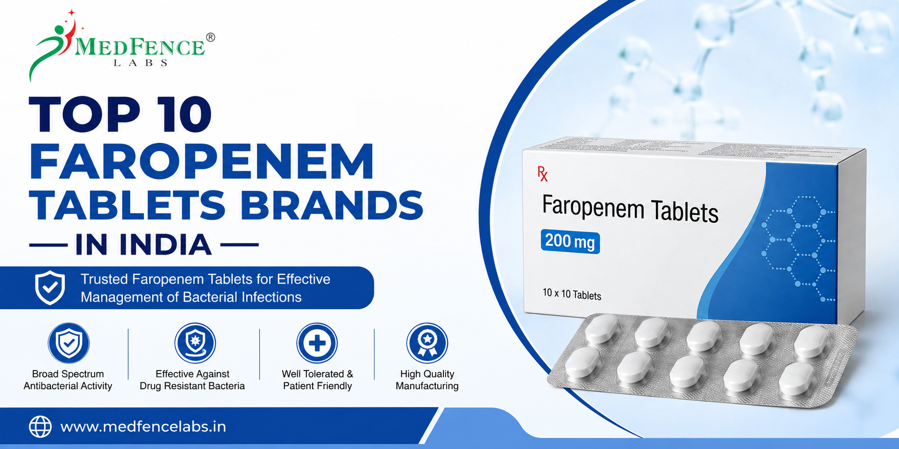 TOP 10 FAROPENEM TABLETS BRANDS IN INDIA 