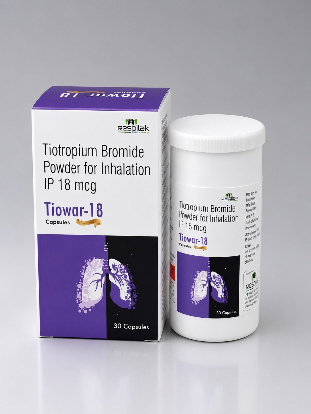 Tiotropium Bromide IP 18 mcg Powder for Inhalation