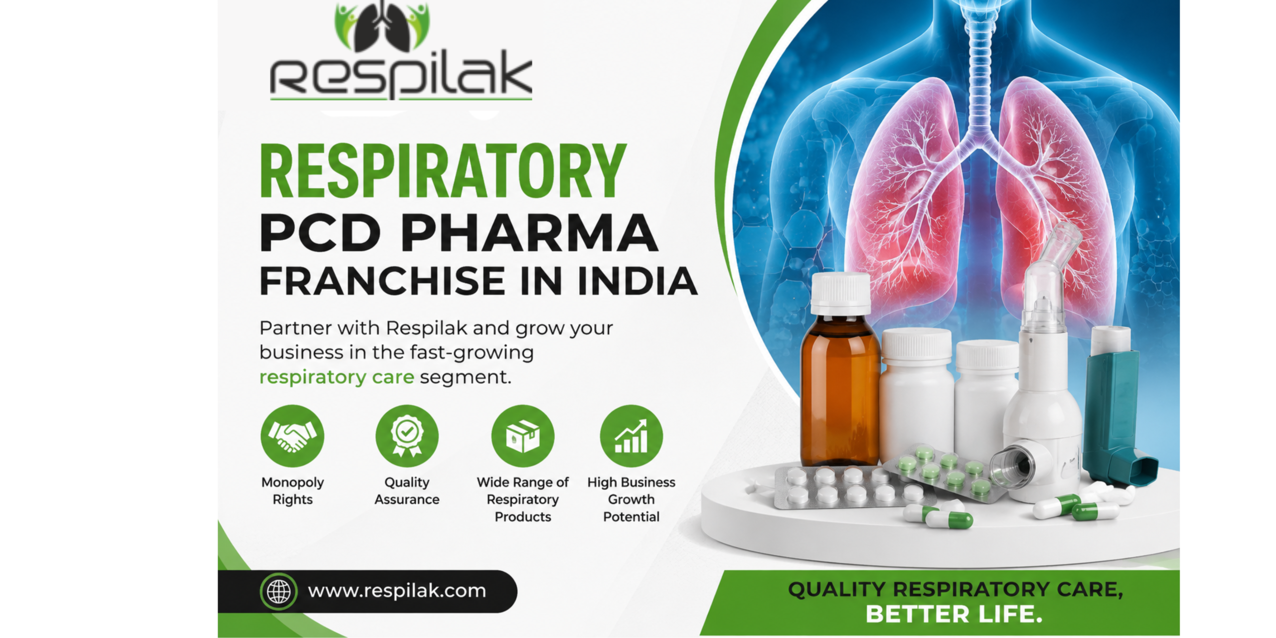 Respiratory PCD Pharma Franchise In India