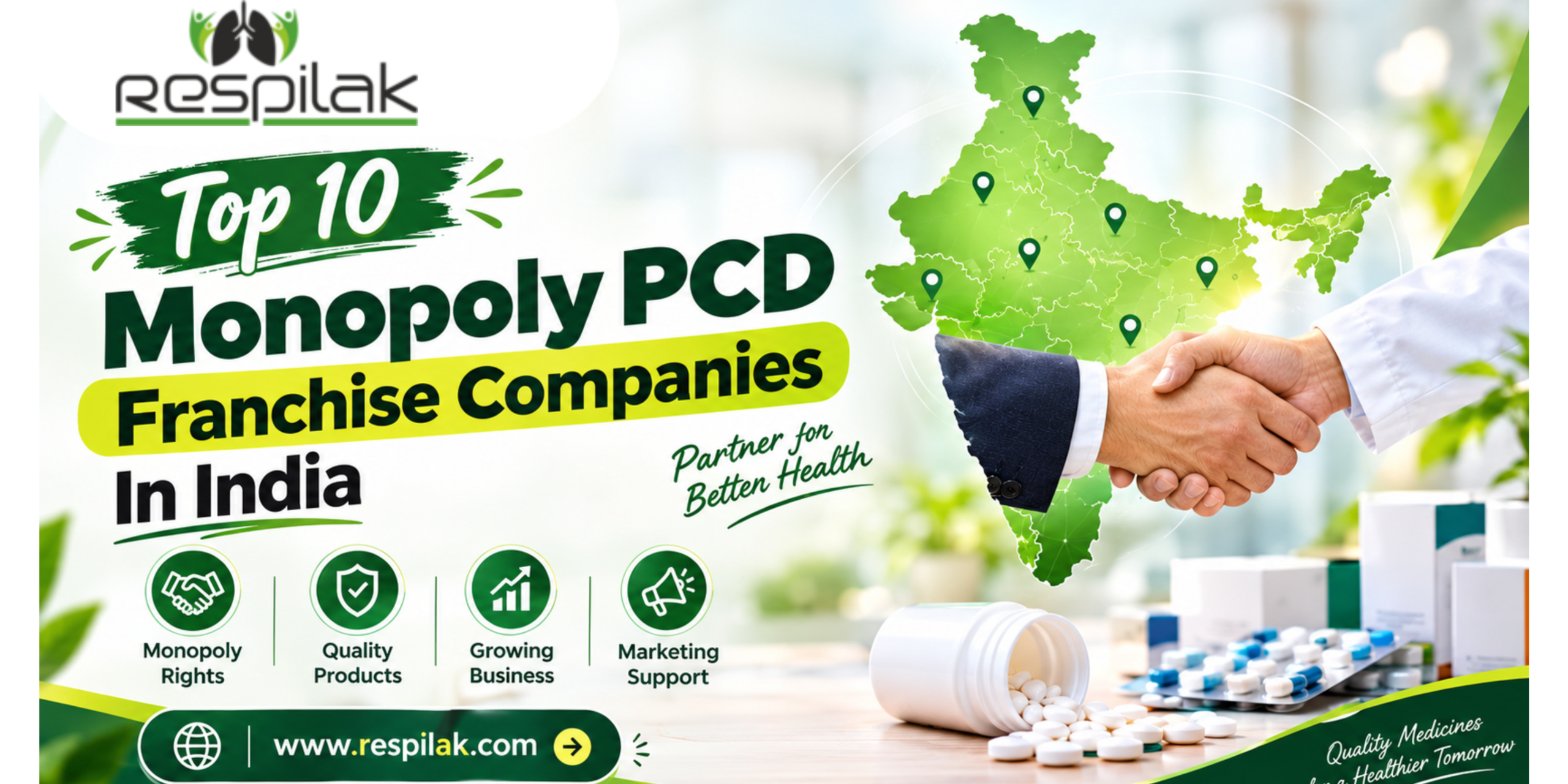 Top 10 Monopoly PCD Franchise Companies In India